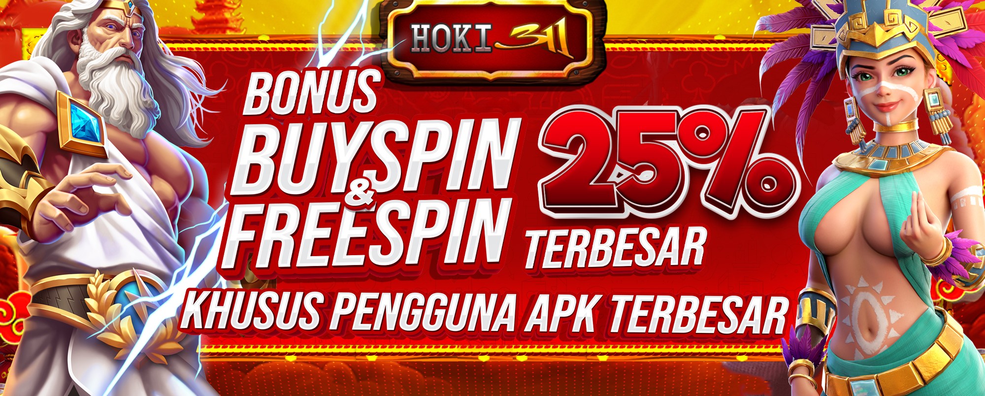 BONUS BUYSPIN & FREESPIN 25% KHUSUS PENGGUNA APK S